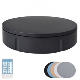 Поворотный стол для фотосъемки с вращением на 360 градусов BlackMix BM30 Pro, цвет черный