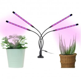 USB фито лампа для растений LED Plants 40-4, 40 Вт, 4 светильника