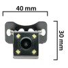 Универсальная камера заднего вида BlackMix с динамической разметкой