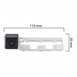 Камера заднего вида BlackMix для для Toyota Vios (2008-2012г) с основой из прозрачного пластика